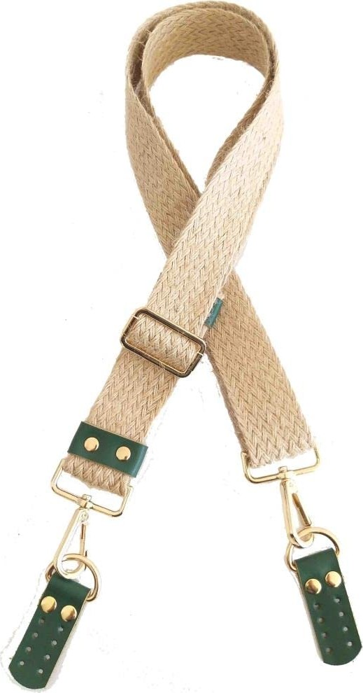 Aesco Angel Çanta Aksesuarları Aksesuar Jüt Kolon Sapı 120X4 cm Light Gold Metalli