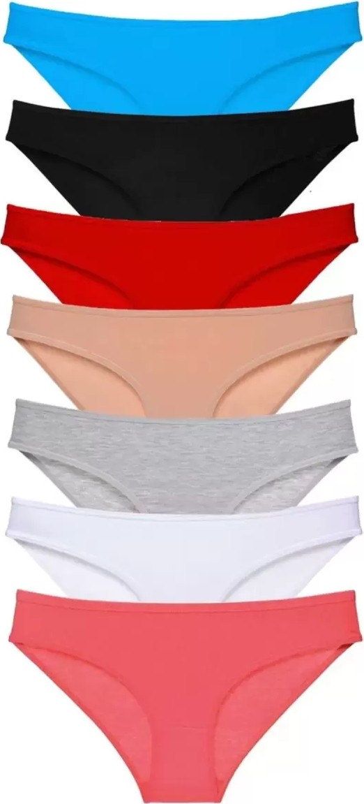 Royaleks 7 Adet Süper Eko Set Likralı Kadın Slip Külot Set 3