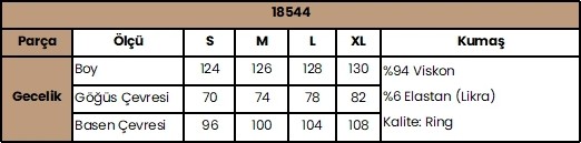 TKÇ Göğüs ve Sırt Dekolteli Dantelli Yırtmaçlı Gecelik - KLBN29093 görsel 2