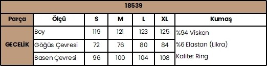 TKÇ Yakası ve Sırtı Dekolteli Dantelli Yırtmaçlı Gecelik - KLBN29088 görsel 3
