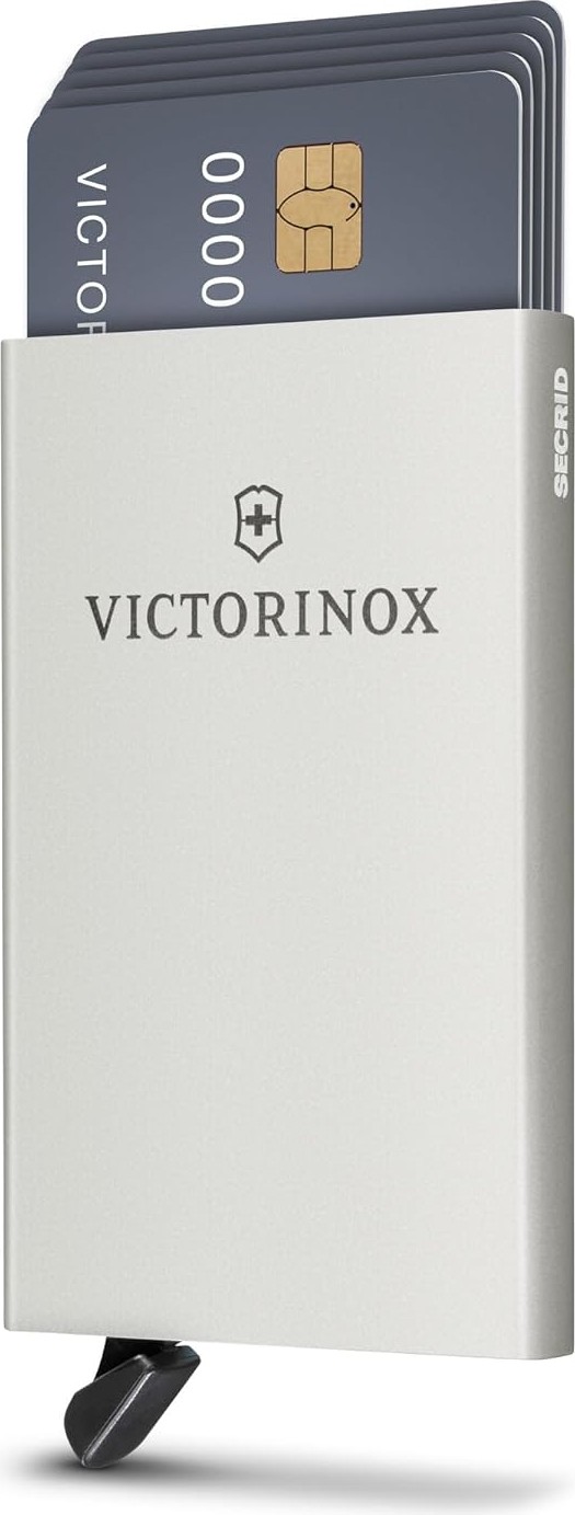 Happy Trend Victorinox Altius Secrid Essential Card Cüzdan Gümüş görsel 3