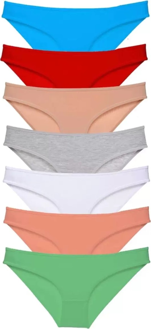 Royaleks 7 Adet Süper Eko Set Likralı Kadın Slip Külot Set 4