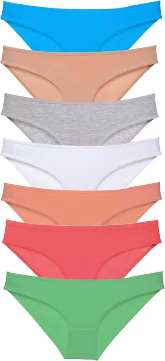 Royaleks 7 Adet Süper Eko Set Likralı Kadın Slip Külot Set 6