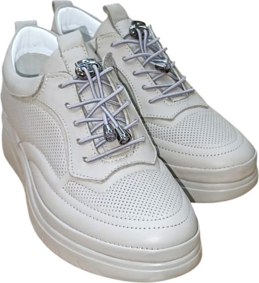 Modessa 121 Kadın Deri Casual Comfort Ayakkabı Taş görsel 7