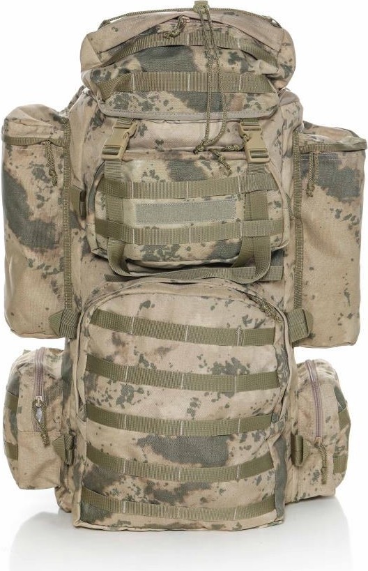 Single Sword Bordo - Tropik Pembe 100+10L Su Geçirmez Outdoor Taktik Kamp Çantası - Standart Kullanım - Renk: JAN