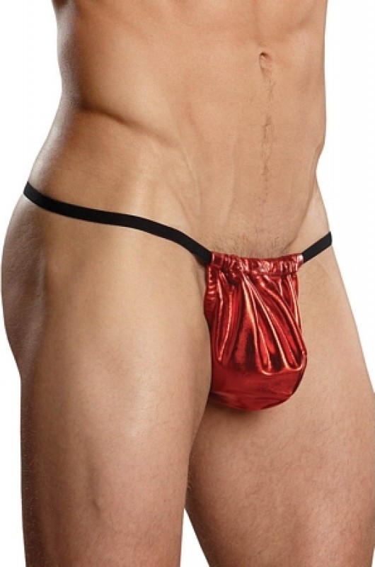 Noctiva Fantazi Kımızı Lame Erkek String-Tanga GMS4580