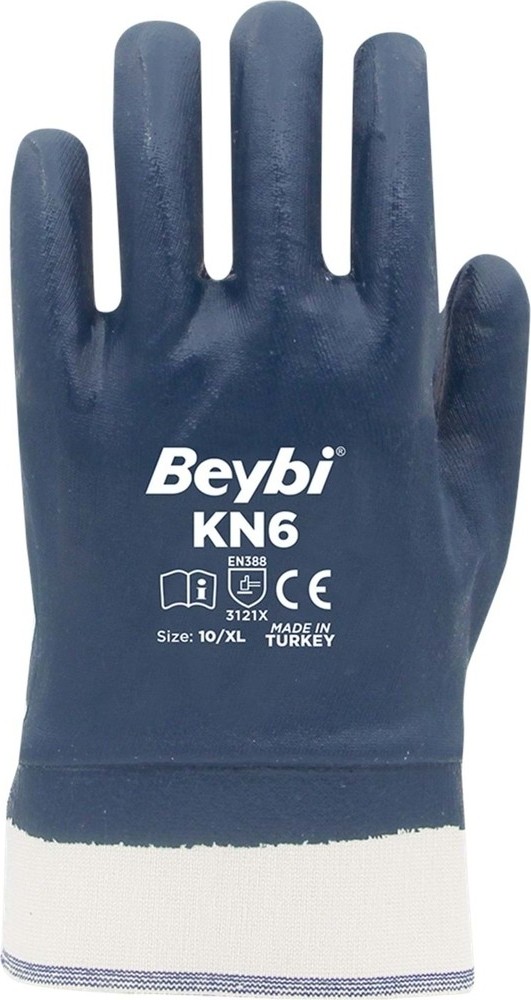 TeknoKapsül Kn6 Iş Eldiveni, 12 Çift Koruma Için