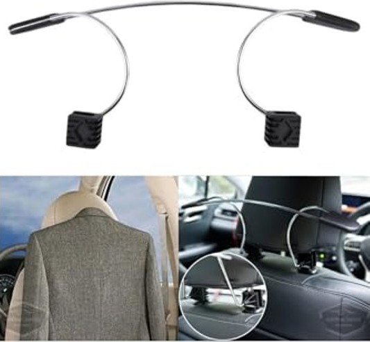 Odea Krom Metal Araç Içi Elbise Askısı, Kaydırmaz Tasarım