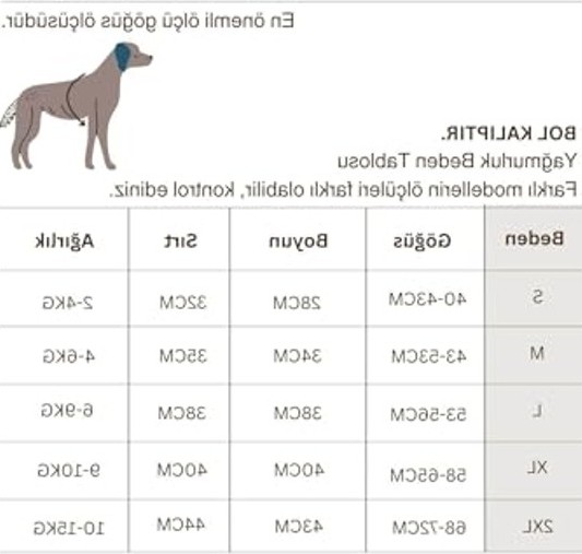 Die Grup Köpek Yağmurluğu, Medium Boyut, KY-101 görsel 2