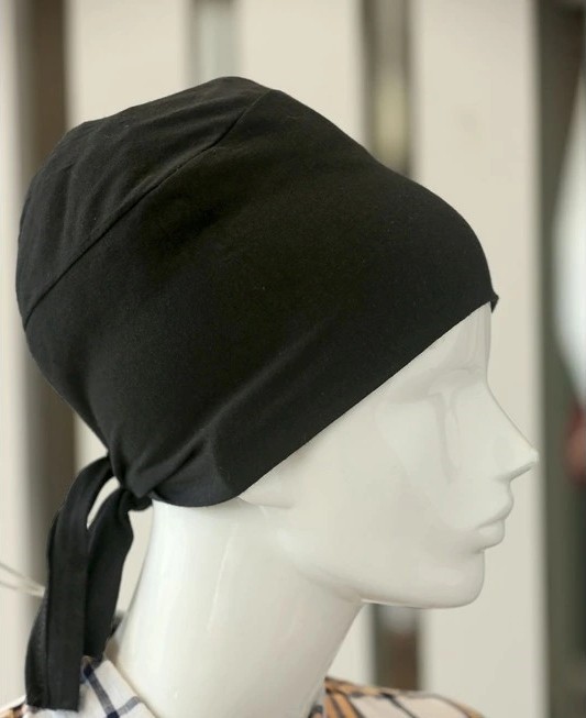 TeknoKapsül Bağlamalı Tesettür Bone - Bağlamalı Bandana