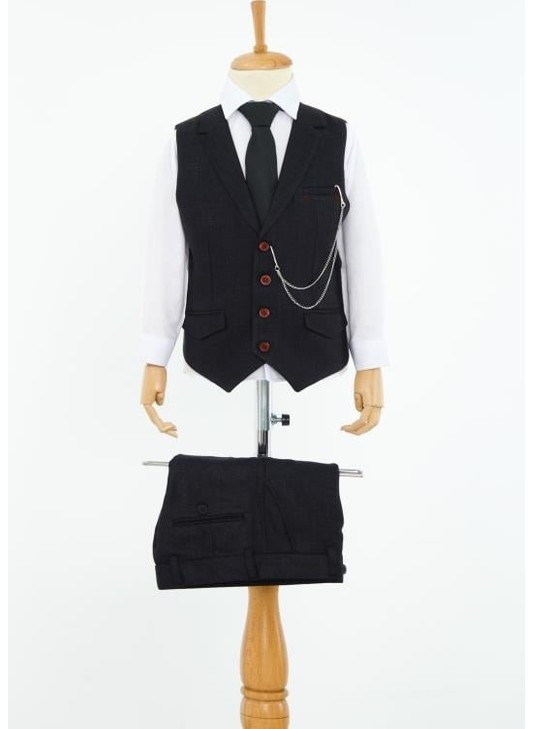 Doctor Junior Yeşil Erkek Çocuk Takım Elbise TK2273 görsel 2