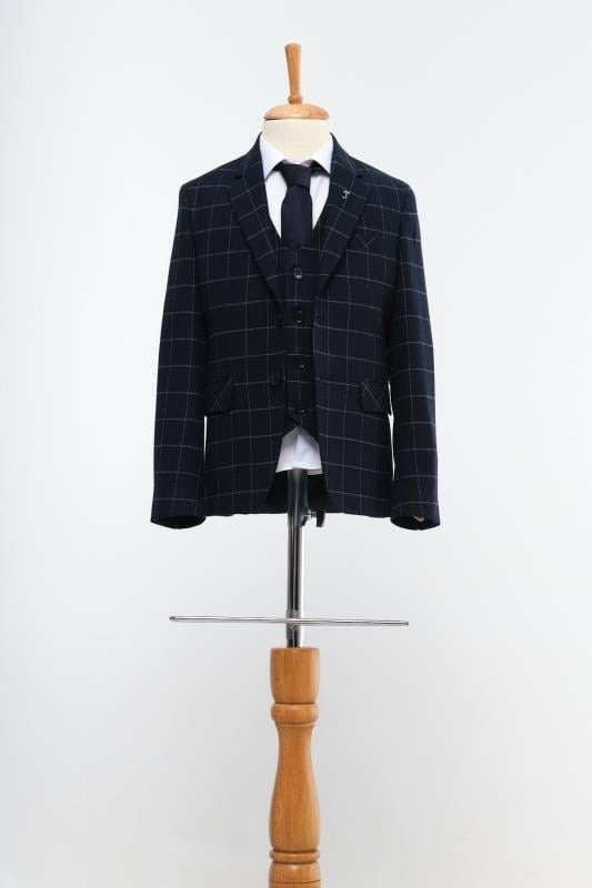 Doctor Junior Lacivert Erkek Çocuk Takım Elbise TK2268