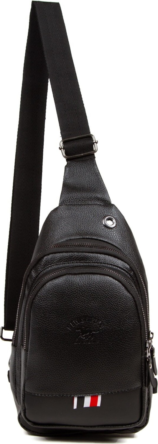 Tuldar Unisex Siyah Deri Çapraz Göğüs ve Omuz Çantası Günlük Kullanım İçin Suni Deri Malzeme tul231 görsel 6