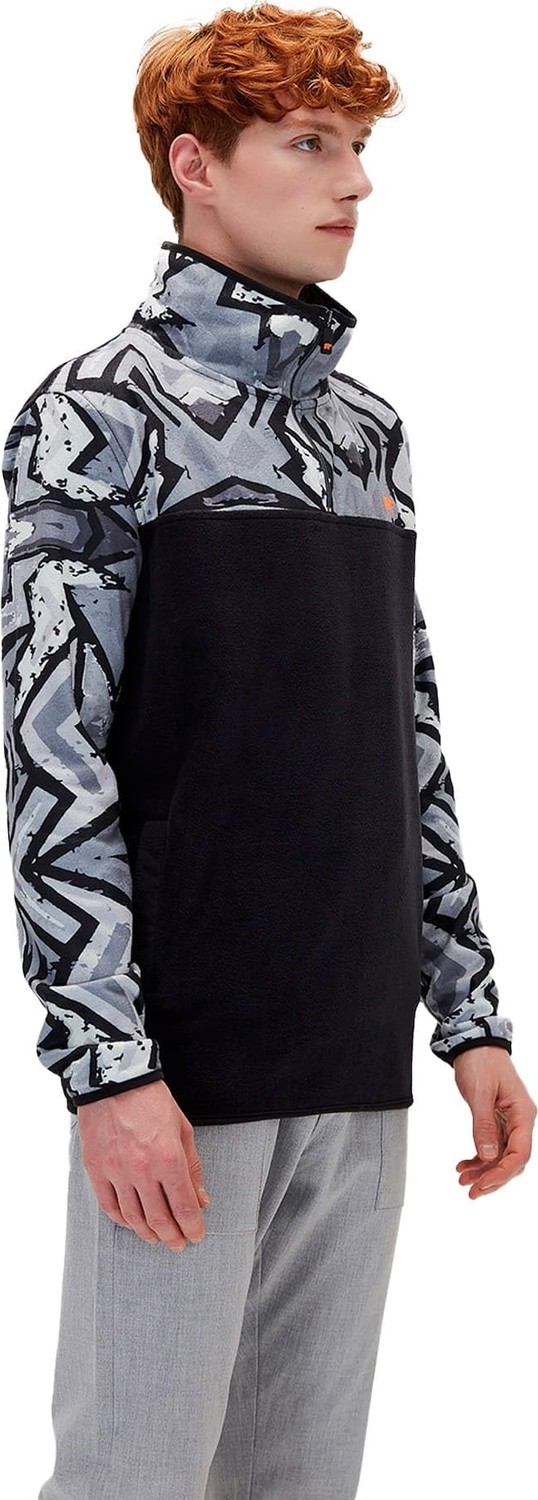 Die Grup Bad Bear 21.02.21.007 Half-Zip Siyah Erkek Sweatshirt görsel 3
