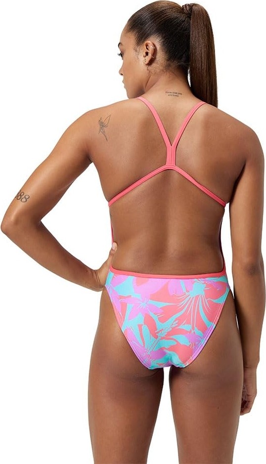 Die Grup Speedo Alov Digi Vbk Af Purple Kadın Yüzücü Mayosu 8-1284318093 Mor görsel 2