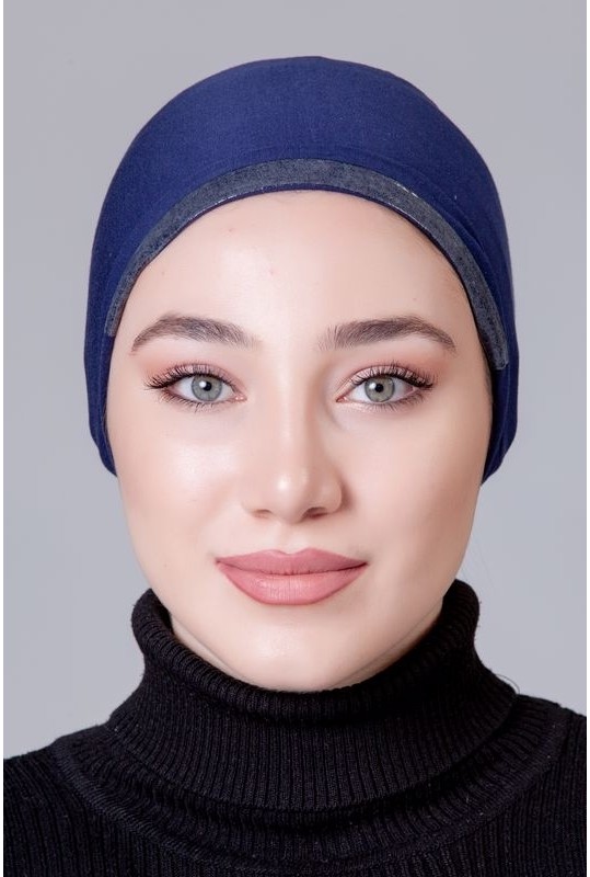 Nanak Siyah Likralı Kaymayan Bone Kadınlar İçin Yumuşak Dokulu Rahat Kullanım görsel 3