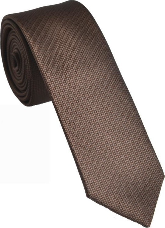Brianze Kahverengi Kravat Mendil Yaka Çiçeği Set %100 Microfiber Desenli Şık Erkek Aksesuarı görsel 2