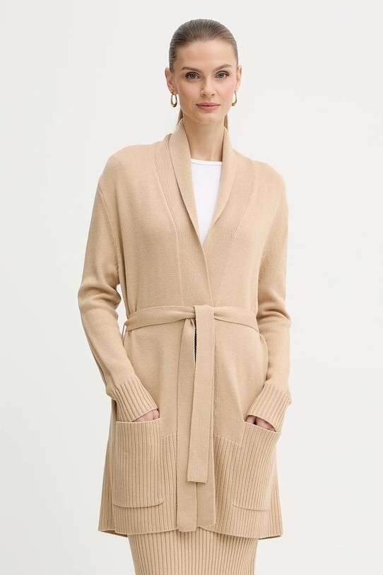 Armani Exchange Kadın Beli Kuşaklı ve Cep Rahat Kesim Uzun Kol Siyah Hırka XW000766 AF13774-UC001 görsel 6