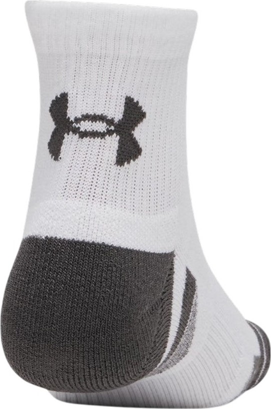Under Armour New Ua Perf Tech 3pk Qtr Beyaz Unisex Çorap görsel 4