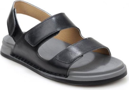 Pisagor PS-5355 Erkek Ortopedik Hakiki Deri Sandalet görsel 2