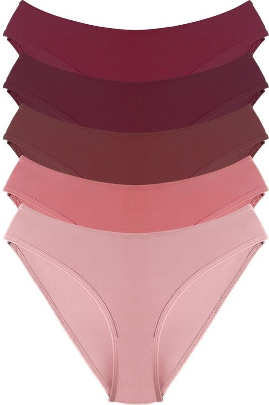 Cottonhill Pamuklu Kadın Bikini Külot 5'li Paket