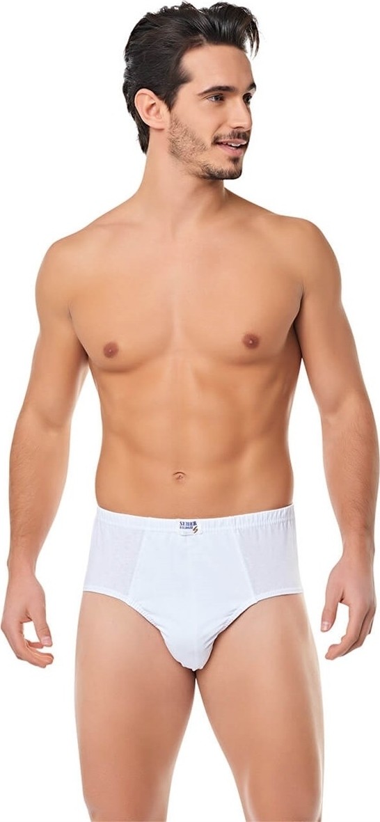 Seher Yıldızı Erkek Slip Külot %100 Pamuk Abani Classic 6'lı Paket