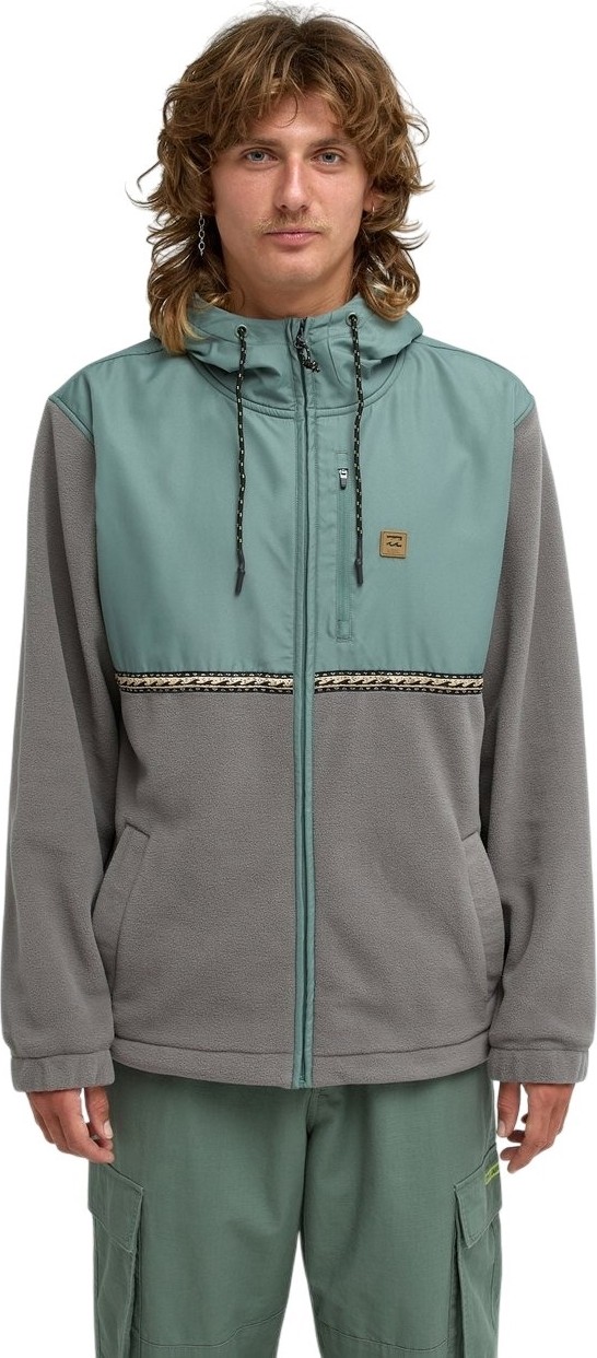 Billabong Boundary Lite Zip Yeşil Erkek Polar
