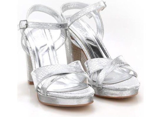 Papuçcity Tamer 03146 10 cm Platform Topuklu Kadın Abiye Ayakkabı görsel 5