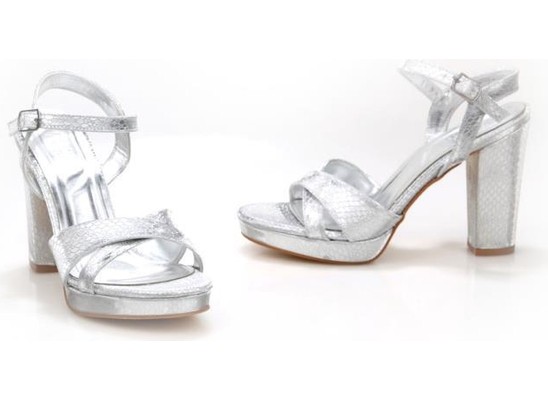Papuçcity Tamer 03146 10 cm Platform Topuklu Kadın Abiye Ayakkabı görsel 6