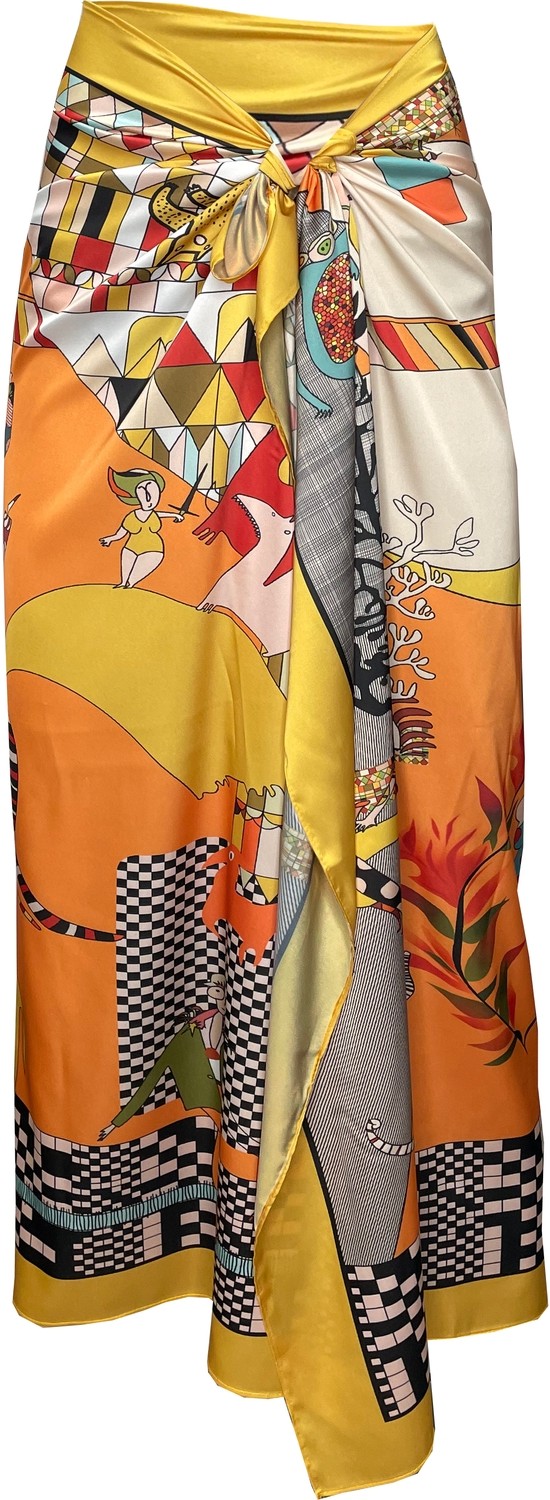 Bolder Vivian Green-Summer 145*100 cm (Iç Göstermez) Pareo görsel 8