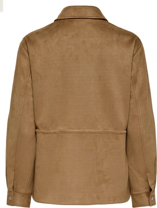Only Kadın Onldıane Faux Suede Kahverengi Ceket - 15374174 görsel 2