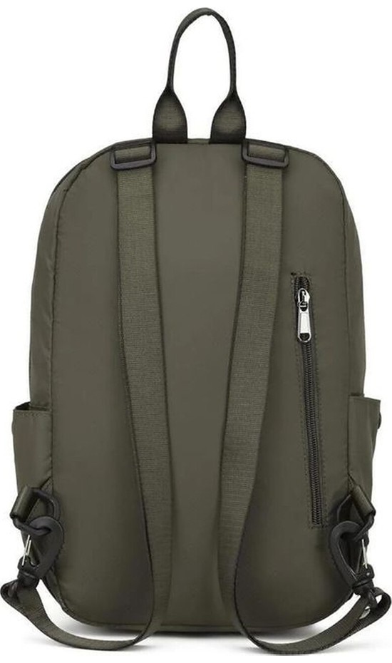 Smart Bags Extra Hafif Kumaş Uniseks Sırt Çantası BC 3142 - Siyah görsel 3