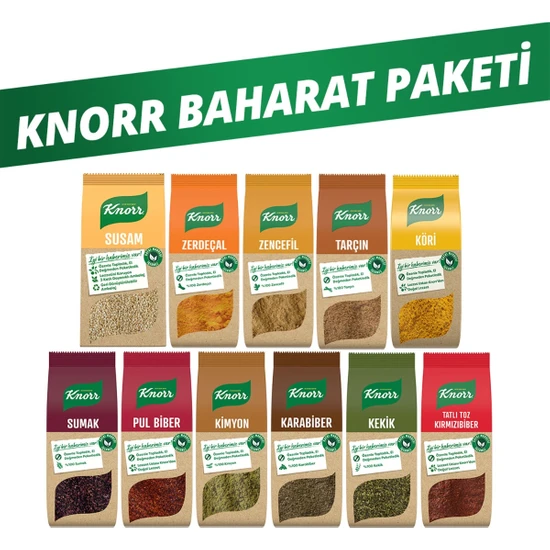 Knorr Baharat Ailesi 11li Paket