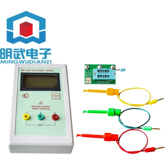 Sconosciuto Esr Meter Mk-328 TR Digitale Per LCR Esr Induttanza Resistenza Transistor Tester 12864 LCD Screen - Foto 2