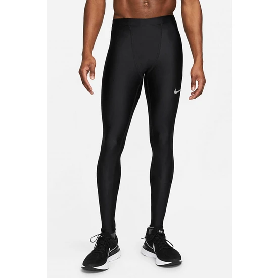 Nike Power Running Mens Leggings Black Erkek Koşu Taytı Siyah