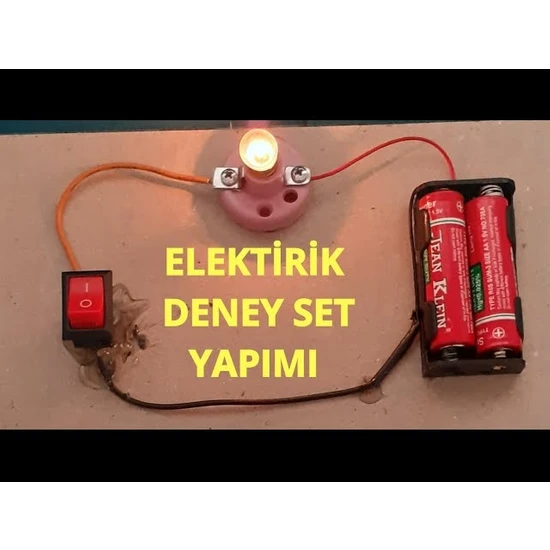 Iş Eğitimi Elektrik Deney Seti (K246)