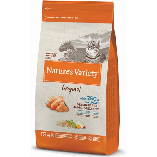 Natures Variety Cat Sterilized Salmon 1,25 kg 306104