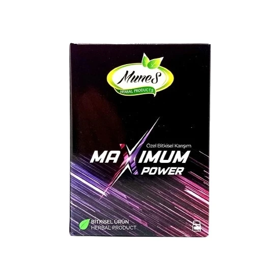 Munes Maximum Power Bitkisel Karışımlı Macun 240 gr