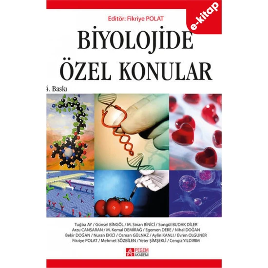 Pegem Akademi Yayıncılık Biyolojide Özel Konular(E-Kitap)
