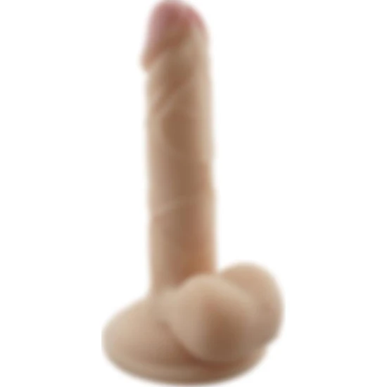 Lolita Shop Lifelike Series 16 cm Yumuşak Özel Dokuda Anal Kullabilen Realistik Penis Dildo