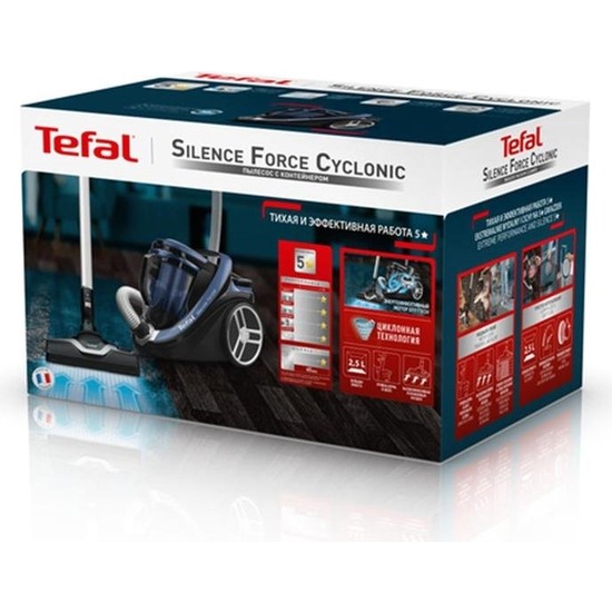 Tefal Silence Force Cyclonic 550 Watt Toz Torbasız Süpürge Fiyatı