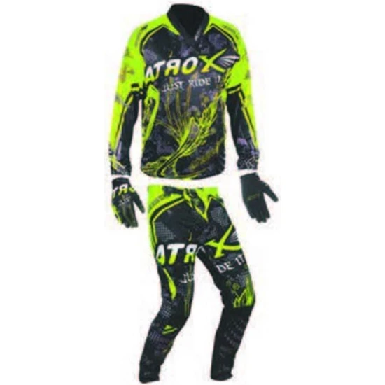 Prosev MJ-5150 Cross Set (Pantolon + Jersey+ Eldiven)