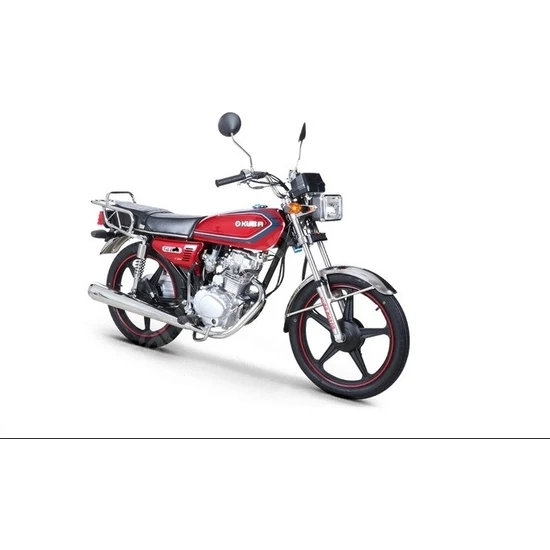 Kuba CG50 Pro Çelik Jant Motosiklet Kırmızı