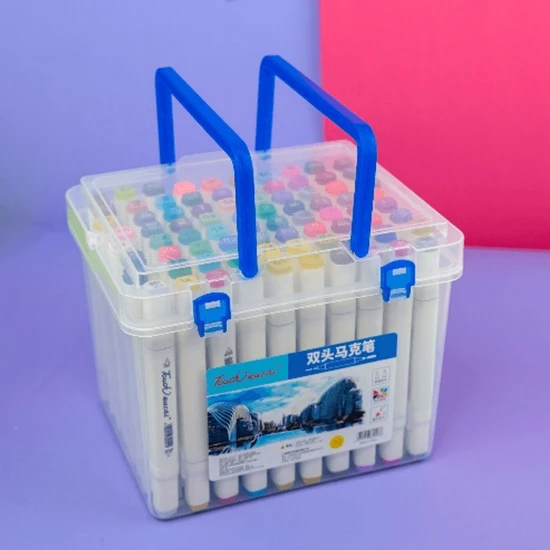 Touch Marker 80'li Çift Uçlu Marker Kalem Seti