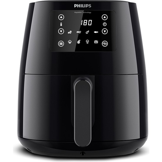 Philips 3000 Serisi Airfryer Large, Rapid Air Teknolojisi, 4,1 Lt Kapasite, 7 Ayarlı Dokunmatik Ekran, Sıcak Tutma Özelliği, HD9243/90