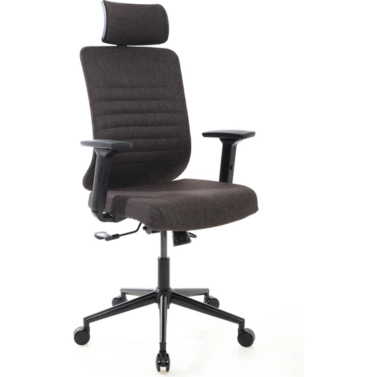 Zeon Büro Ofis Sistemleri // Comford Plus Dark Grey Ofis Koltuğu Makam Koltuğu Çalışma Koltuğu