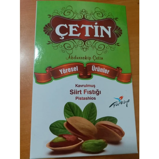 Çetin Siirt Yöresel Ürünler Siirt Fıstığı 1 kg Yeni Mahsül