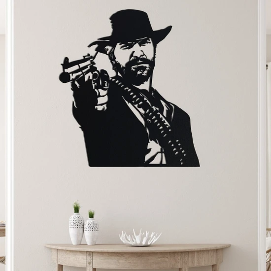 HD Metal Tablo Arthur Morgan Metal Tablo - Red Dead Redemption 2 Tablosu