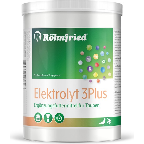 Röhnfried Elektrolyt 3plus Kombine Elektrolit Karışımı 600 G
