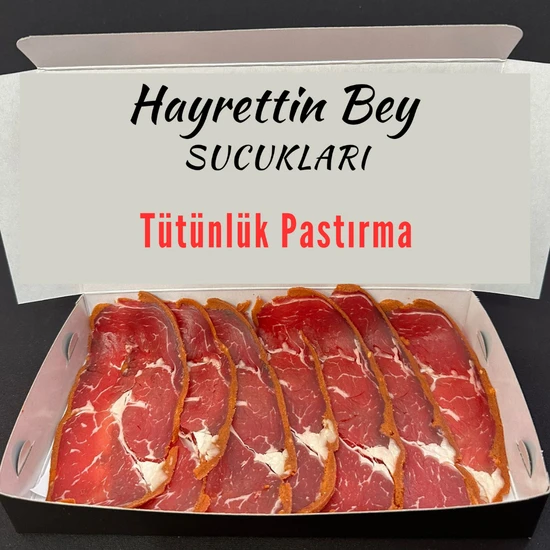 HBS Hayrettin Bey Sucukları Tütünlük Pastırma 500 gr